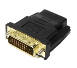  DVI (M) - HDMI (F), Atcom, Black (11208) -  1