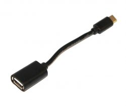 ������ USB - USB Type-C 0.1 � ATcom Black, AF/Type-C, OTG