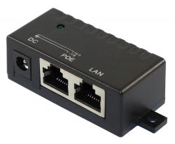 PoE инжектор IEEE 802.3af PoE с портом Ethernet 10/100/1000 Мбит/с
