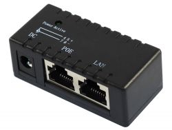 PoE инжектор IEEE 802.3af PoE с портом Ethernet 10/100 Мбит/с