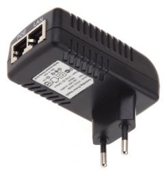 PoE инжектор Ritar 12V 2A (24Вт) с портами Ethernet 10/100/1000Мбит/c (RT-PIN-12/24EU)