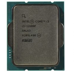  Intel Core i3 (LGA1700) i3-12100F, Tray, 4x3.3 GHz (Turbo Boost 4.3 GHz, 8 ), L3 12Mb Smart Cache, Alder Lake, 10 nm, TDP 58W (CM8071504651013) -  1