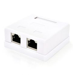 ������� RJ45 (�������), 2-�������� UTP, �����, 5E ���������, Tecro (SFBX-02-RJ45) - �������� 1