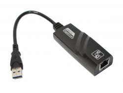   USB 3.0 - Ethernet, 10/100 /, Black, Blister (14903)