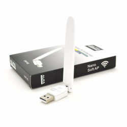Сетевой адаптер WiFi LV-UW10S-7601, USB, WiFi 802.11b/g/n, 150 Мбит/с, внешняя антенна