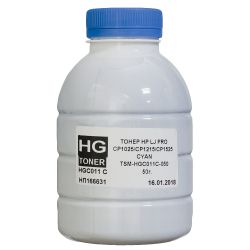 ����� HP CLJ CP1025, M175/275, Canon LBP-7010C/7018C, Cyan, 50 �, HG (TSM-HGC011C-050)