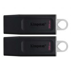 USB 3.2 Flash Drive 32Gb Kingston DataTraveler Exodia, Black/White (DTX/32GB-2P) -  1
