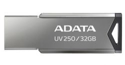 USB Flash Drive 32Gb ADATA UV250, Black/Silver, ��������� ������ (AUV250-32G-RBK) - �������� 2