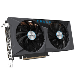  GeForce RTX 3060, Gigabyte, EAGLE OC Rev. 2.0 (Limited Hash Rate), 12Gb GDDR6, 192-bit, 2xHDMI/2xDP, 1807/15000 MHz, 8-pin (GV-N3060EAGLE OC-12GD) -  2