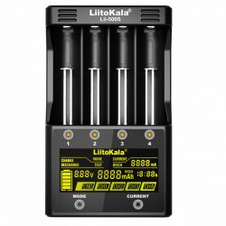  - LiitoKala Lii-500s, Black, 4xAA/AAA/C Ni-MH/Ni-Cd, 18650/26650 Li-Ion,   /  ,  Power Bank,  300/500/700/1000 mA, LED   