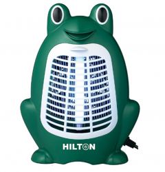 Знищувач комах Hilton 4W Frog BN, Green, 4W, площа дії 50 м2, УФ-лампа А-спектру, ресурс лампи 8000 годин, пластик, 270х180х100 мм
