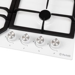 Газовая варочная поверхность Perfelli HGM 61424 WH - Картинка 5