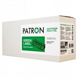  Patron Green Label SL-M2020 Samsung MLT-D111S, SL-M2020/2020W/2070 (PN-D111GL), Black -  1