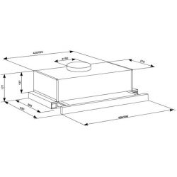 Вытяжка ELEYUS LOTUS 1000 60 WH (4820212115639) - Картинка 7