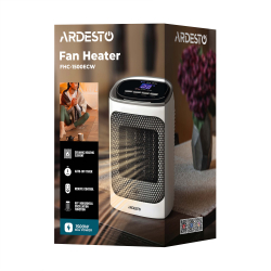 Тепловентилятор ARDESTO FHC-1500ECW 15м2, 1500Вт, эл. упр-ние, керам нагрев. элемент, белый FHC-1500ECW - Картинка 10