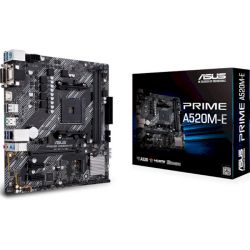   Asus Prime A520M-E (s-AM4, AMD A520, DDR4) -  1