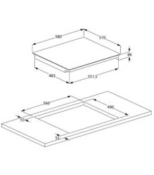 ���������� �������� �������� BEKO HII64200FMT - �������� 7