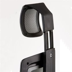 Офисный стул Special4You WAU BLACK FABRIC, CHARCOAL NETWORK - Картинка 8