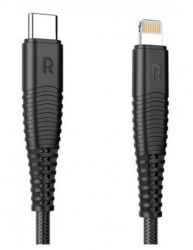    RAVPower Type-C To Lightning 3.3FT/1M Cable - Black
