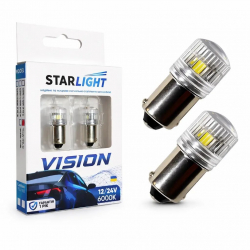 ������� LED StarLight Vision T4W (T8,5) S3 LED BA9s White 6000K 12/24V