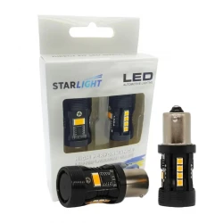 ������� LED StarLight Vision PY21W (T25) BRS LED BAU15S Amber 12V