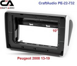   CraftAudio PE-22-732 Peugeot 2008 13-19 10" -  1