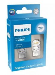  Philips 11065CU60X2 W21W LED Ultinon Pro6000 -  1