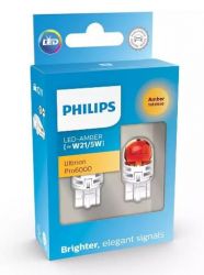  Philips 11066AU60X2 W21/5W LED Ultinon Pro6000