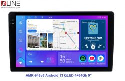   Qline AMR-946v6 Android 13 QLED 4+64Gb 9"