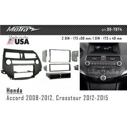   Metra 99-7874 Honda Accord  2008 - (only USA (coupe) -  1