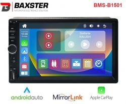  2-DIN Baxster BMS-B1501 Carply/AndroidAuto