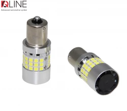  LED Qline 1156 (P21W) White CANBUS BA15S (2) -  1