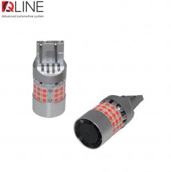  LED Qline 7443 (W21/5W) Red CANBUS (2) -  1