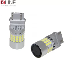  LED Qline 3157 (P27/7W) White CANBUS (2)