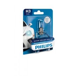   Philips H3 Diamond Vision, 5000K, 1/ 12336DVB1 -  1