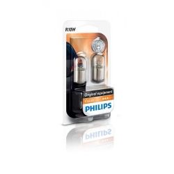 Лампа накаливания Philips R10W, 2шт/блистер 12814B2