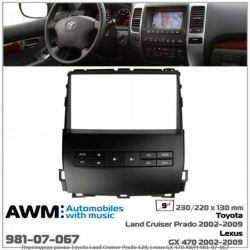  AWM 981-07-067 Toyota Land Cruiser Prado 120, Lexus GX 470