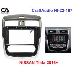   CraftAudio NI-22-187 NISSAN Tiida 2016+ 9"