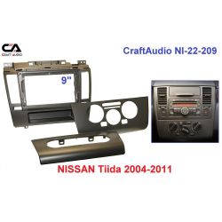   CraftAudio NI-22-209 NISSAN Tiida 2004-2011 9" -  1