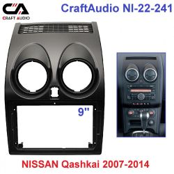   CraftAudio NI-22-241 NISSAN Qashkai 2007-2014 9" -  1