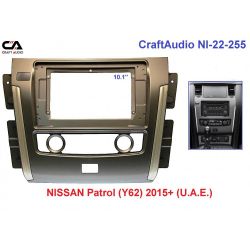   CraftAudio NI-22-255 NISSAN Patrol (Y62) 2015+ 10,1"