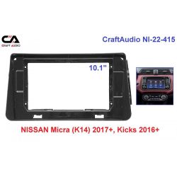   CraftAudio NI-22-415 NISSAN Micra (K14) 2017+ 9"