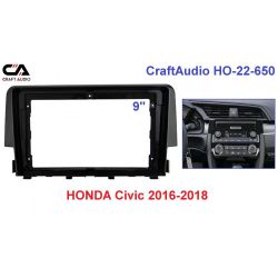   CraftAudio HO-22-650 HONDA Civic 2016-2019 9"