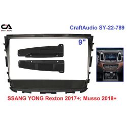   CraftAudio SY-22-789 SSANG YONG Rexton 2017+, Musso 2018+ 9" -  1