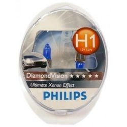  Philips H1 Diamond Vision, 5000K, 2 (12258DVS2) -  1
