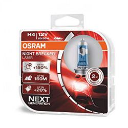   Osram 64193NL H4 Night Breaker Laser NG +150% 60/55W 12V P43T HardDuopet -  1