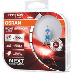   Osram 64211NL H11 Night Breaker Laser NG +150% 60/55W 12V PGJ19-2 HardDuopet