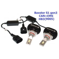   Baxster S1 gen3 HB3 (9005) 5000K CAN+EMS (2 )