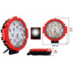 ������������ ���� AllLight 51W-Red 9-30V spot 17 chip OSRAM