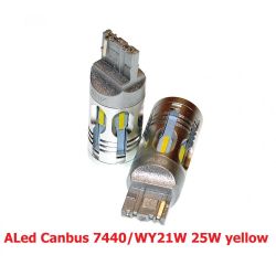 LED ALed Canbus 7440/WY21W 25W yellow (2)